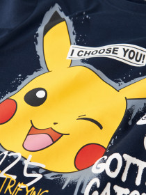 NAME IT Langærmet Bluse Pokemon Nor Navy Blazer